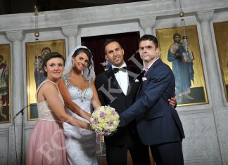 Ένας σικ γάμος φουλ στα λιλά για τη Βάσια και το Χρήστο!
