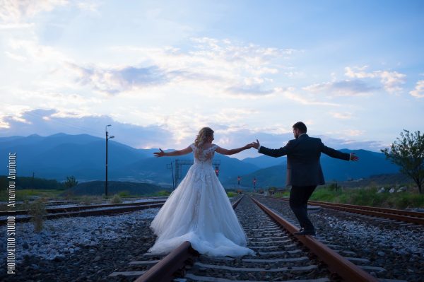 Το ζευγάρι σε next day φωτογράφιση real weddings