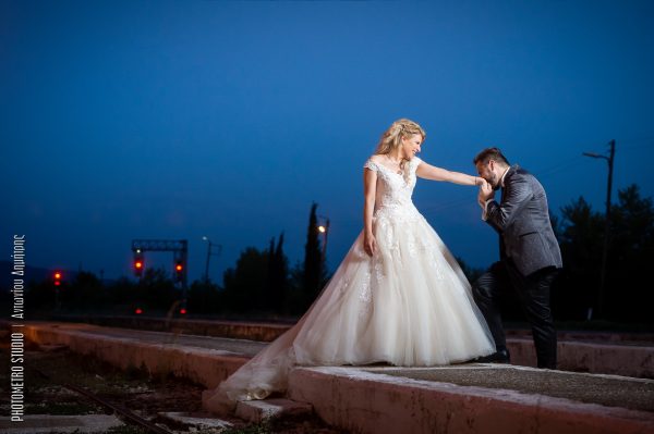 Το ζευγάρι σε next day φωτογράφιση real weddings