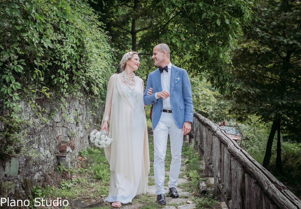 Το ζευγάρι σε φωτογράφιση after wedding