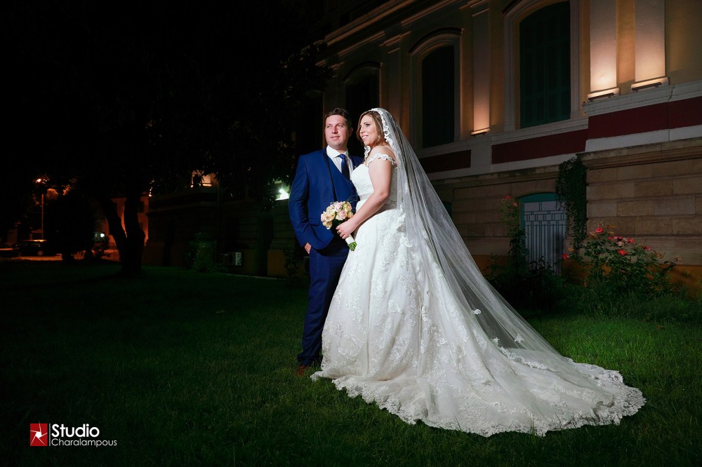 Το ζευγάρι σε after wedding φωτογράφιση