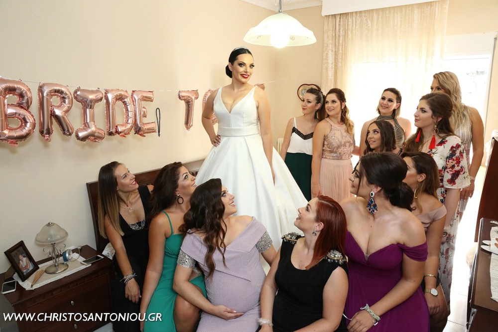Η Κατερίνα με τις φίλες της