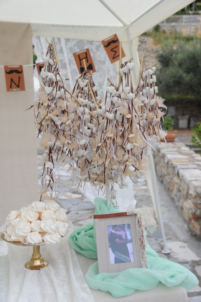 Οι μπομπονιέρες γάμου του ζευγαριού