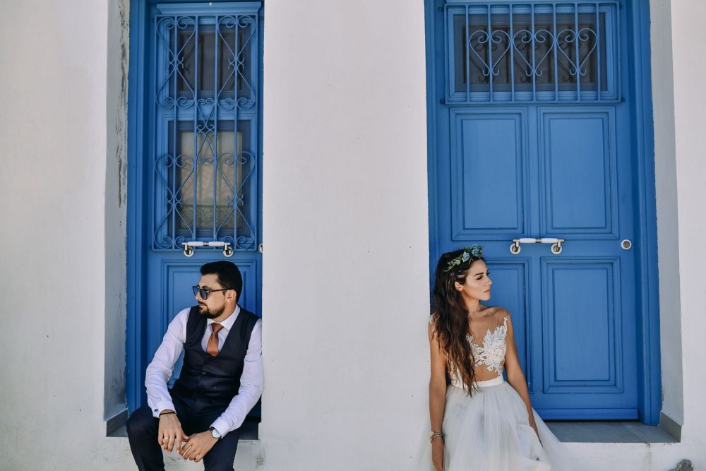 Η Γιάννα και ο Κώστας σε artistic after wedding φωτογράφιση