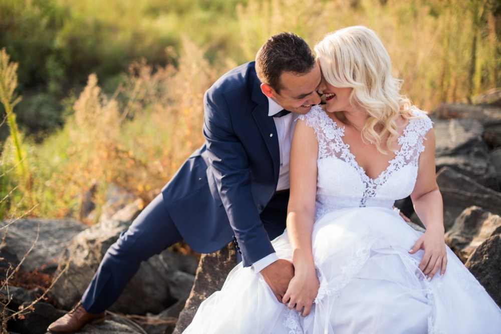Το ζευγάρι σε πολύ όμορφη after wedding φωτογράφιση